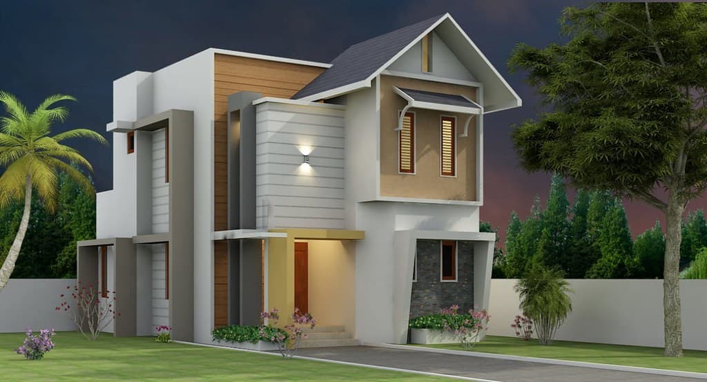 Delight premium villas by AGL Max Developers at Eramalloor, Alappuzha